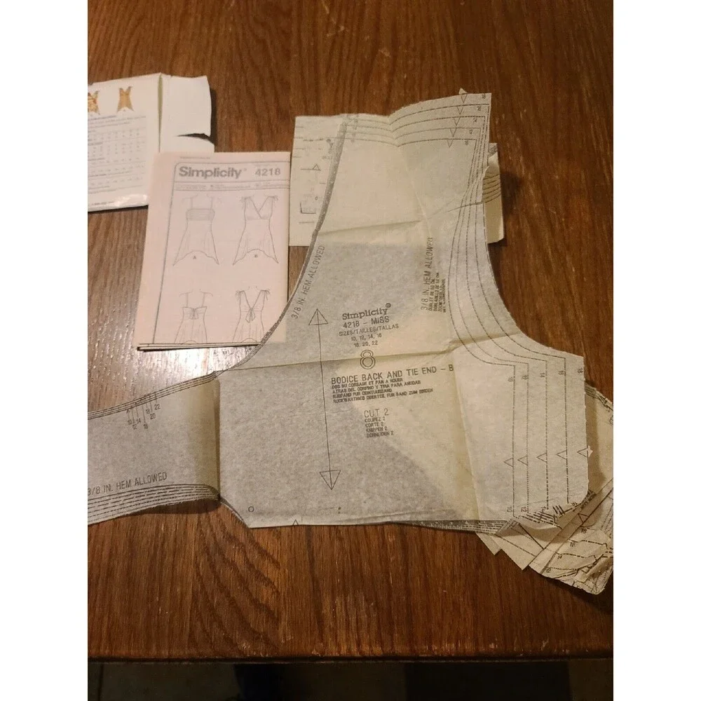 Simplicity 4218 Sewing Pattern 2006 EASY